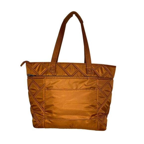 Lug women’s Skyliner Tote Bag Copper Brown - Picture 2 of 12